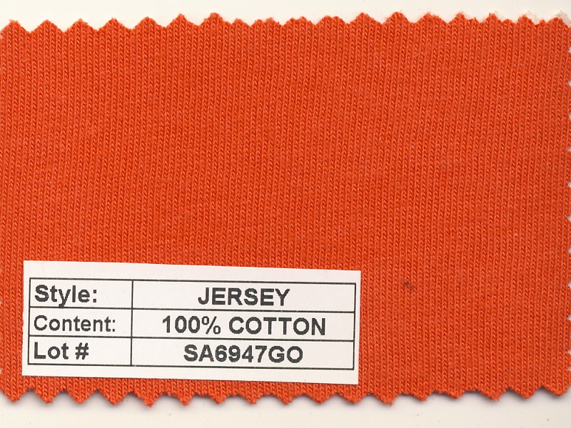 Jersey 100% cotton